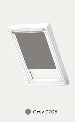 Velux grey blackout blind - velux,, grey,